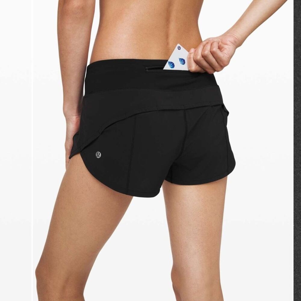 Lululemon Speed Up Short 2.5" Black 6